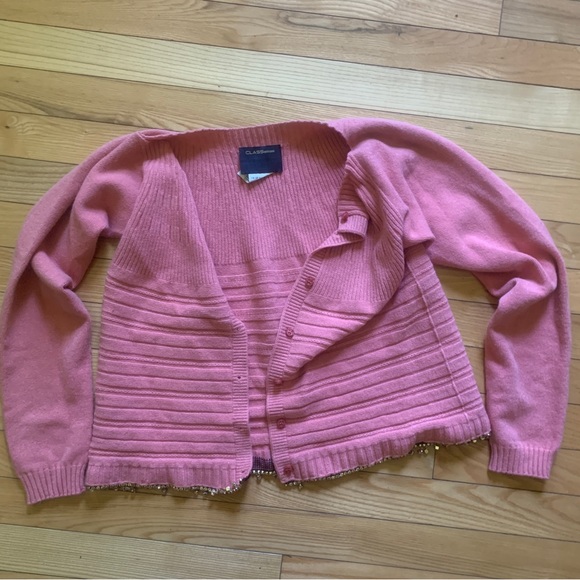 Class Roberto Cavalli Pink Cardigan Small - Picture 1 of 5